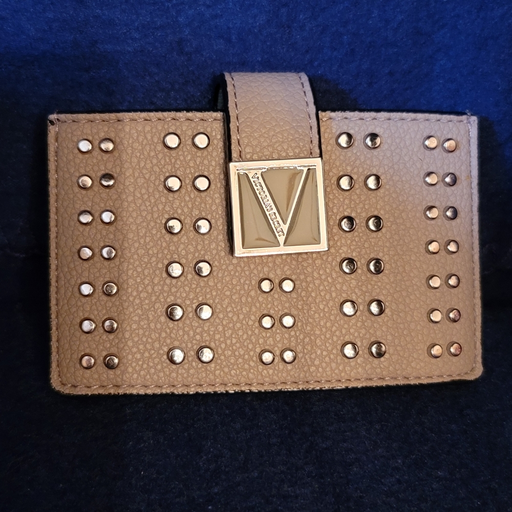 Victoria secret card holder gray